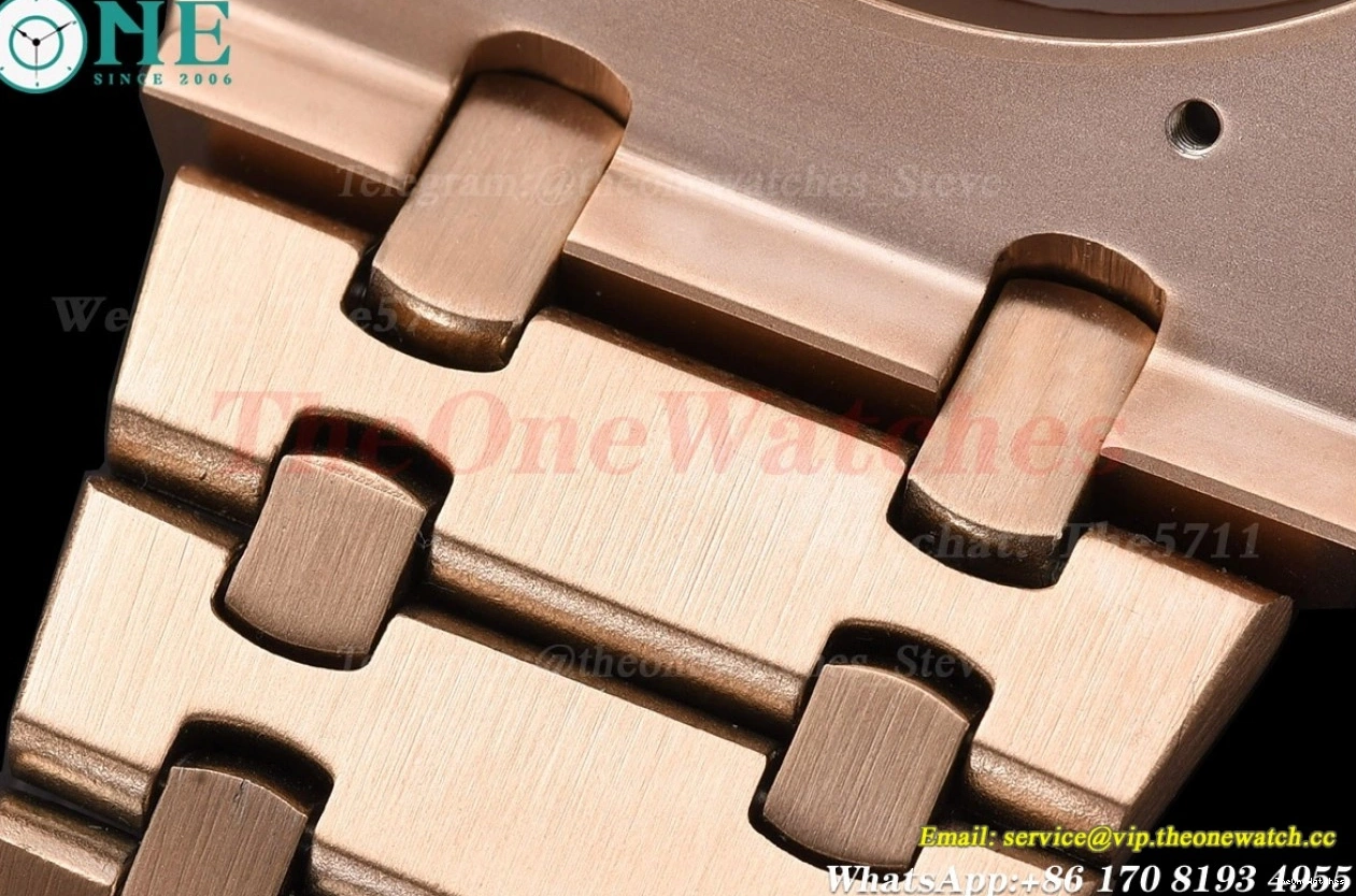 GDF Dial RG Oak Black Royal 41mm 15400 RG MY8215 1225